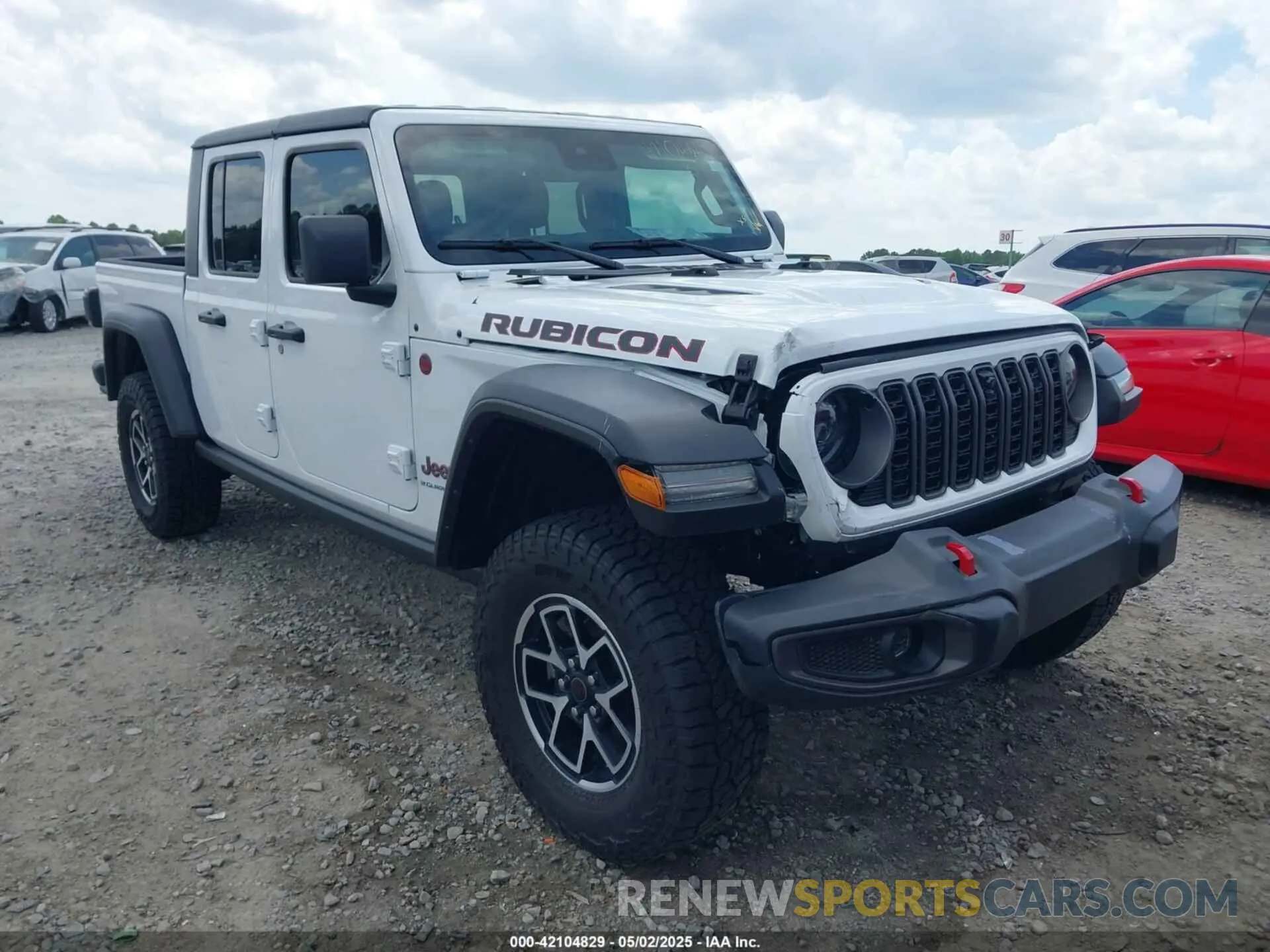 1 Photograph of a damaged car 1C6JJTBG5RL110865 JEEP GLADIATOR 2024