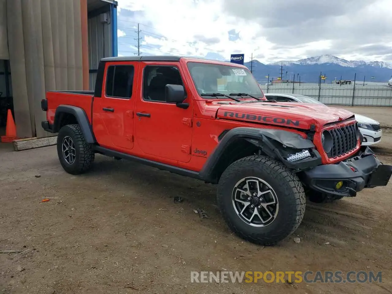 4 Photograph of a damaged car 1C6JJTBG7RL105165 JEEP GLADIATOR 2024