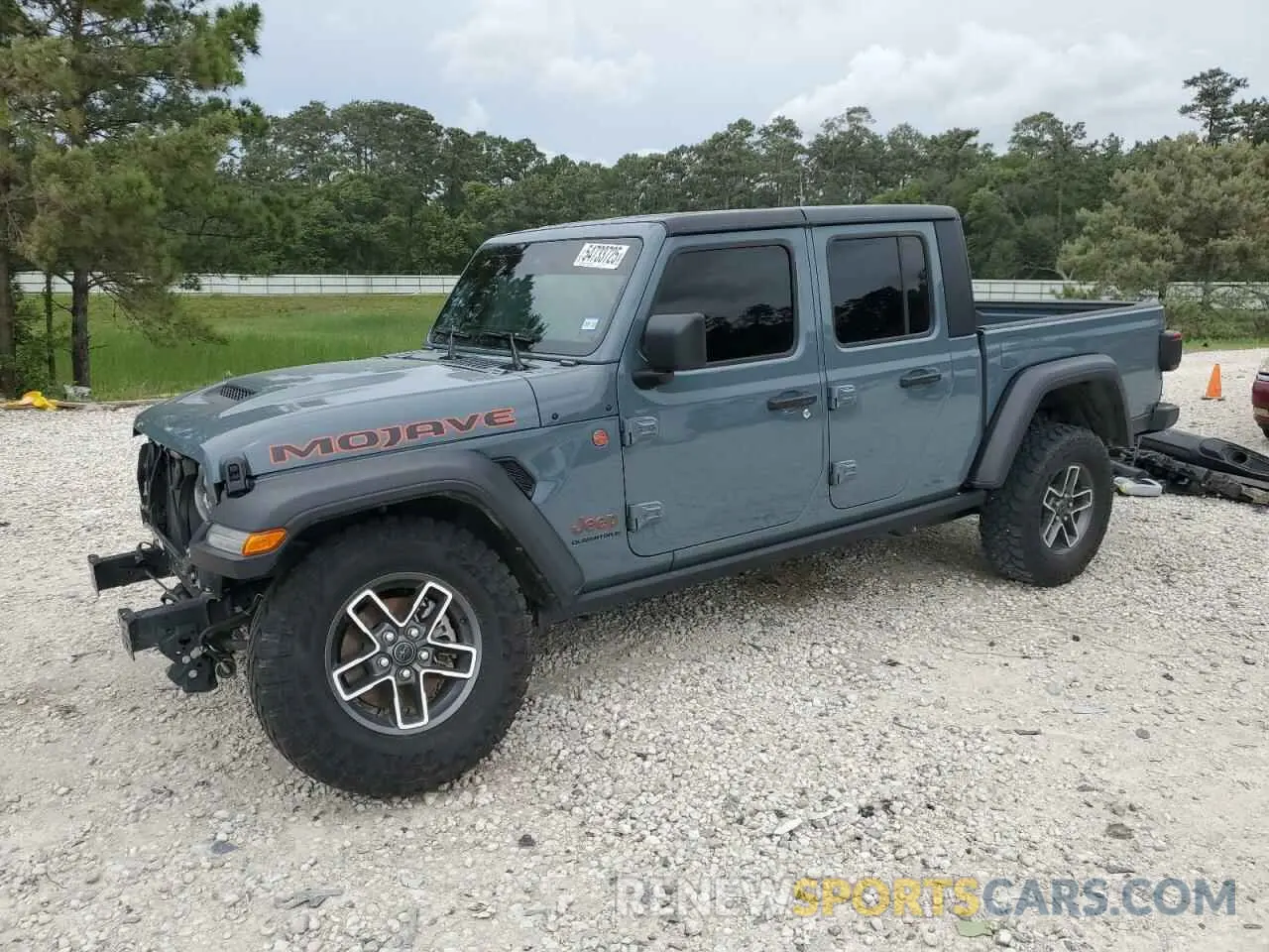1 Photograph of a damaged car 1C6JJTEGXRL115913 JEEP GLADIATOR 2024