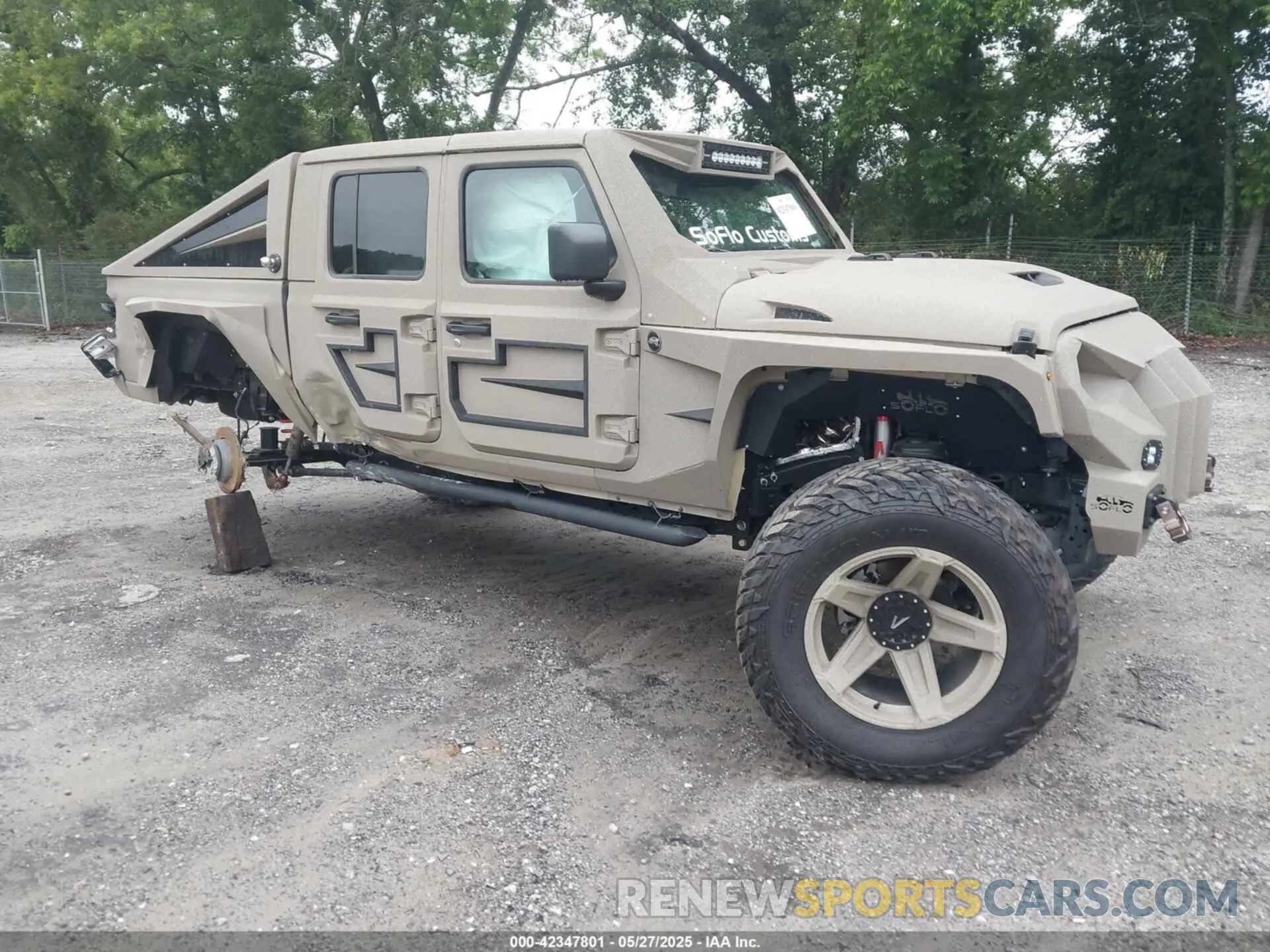 1 Photograph of a damaged car 1C6PJTAG6SL503436 JEEP GLADIATOR 2025