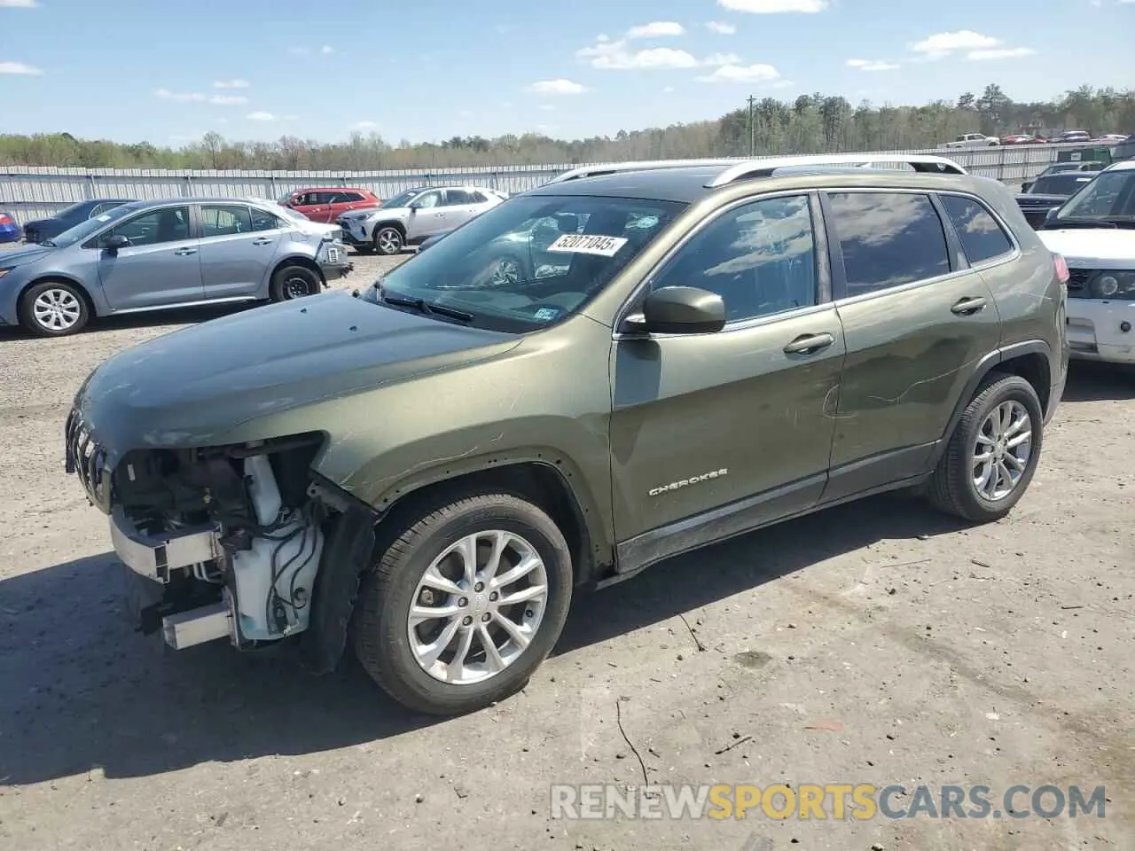 1 Photograph of a damaged car 1C4PJLCB0KD144119 JEEP GRAND CHER 2019