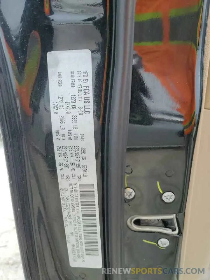 14 Photograph of a damaged car 1C4PJLCB2KD144963 JEEP GRAND CHER 2019
