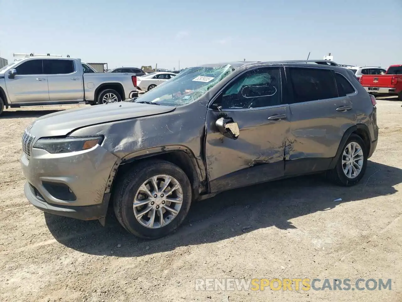 1 Photograph of a damaged car 1C4PJLCB2KD175825 JEEP GRAND CHER 2019