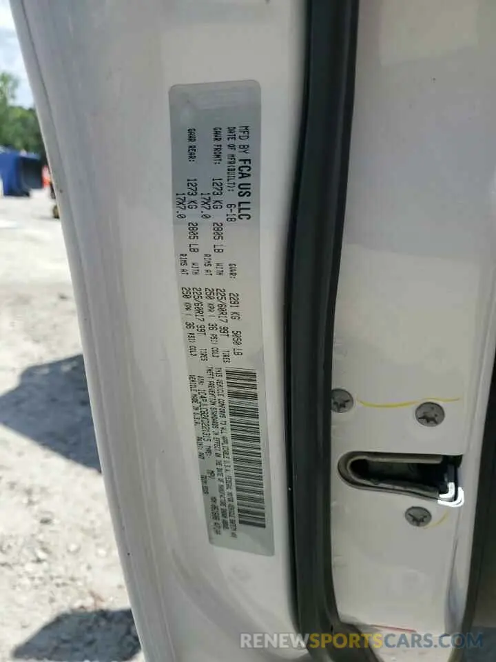 12 Photograph of a damaged car 1C4PJLCB2KD221315 JEEP GRAND CHER 2019