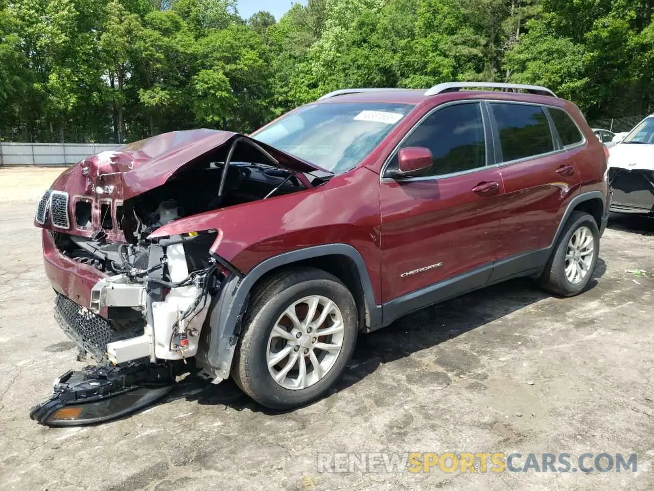 1 Photograph of a damaged car 1C4PJLCB2KD396146 JEEP GRAND CHER 2019