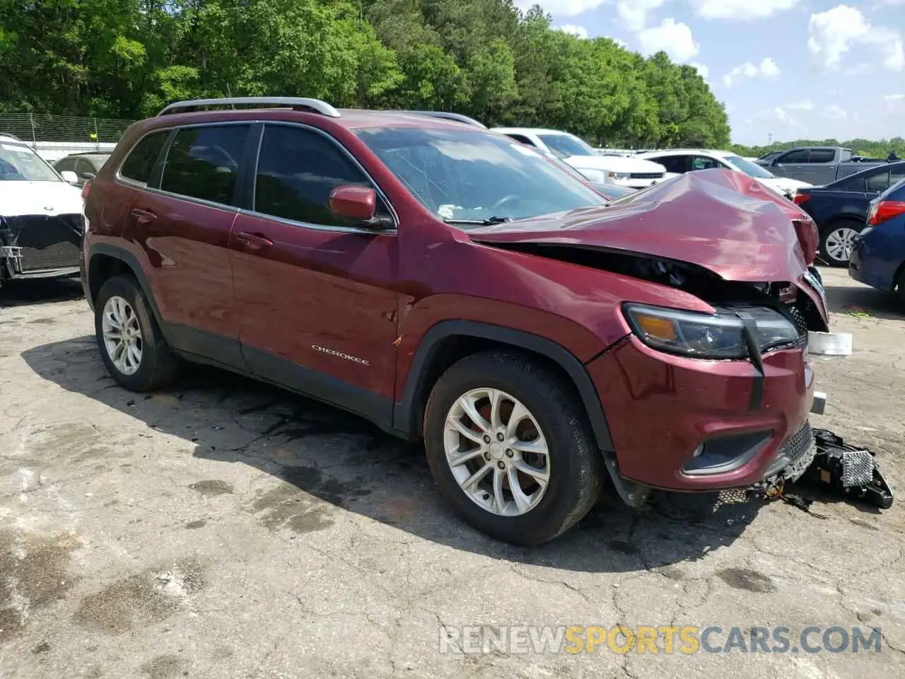 4 Photograph of a damaged car 1C4PJLCB2KD396146 JEEP GRAND CHER 2019
