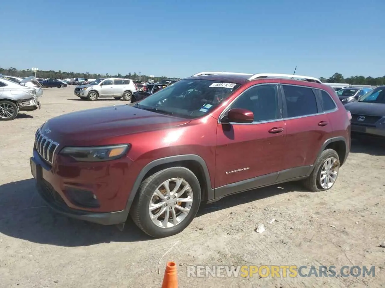 1 Photograph of a damaged car 1C4PJLCB3KD240780 JEEP GRAND CHER 2019