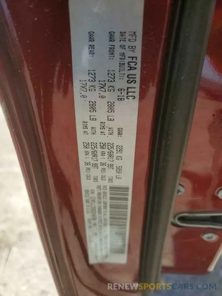 12 Photograph of a damaged car 1C4PJLCB3KD240780 JEEP GRAND CHER 2019