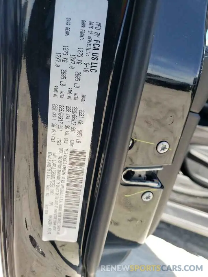 13 Photograph of a damaged car 1C4PJLCB5KD175253 JEEP GRAND CHER 2019