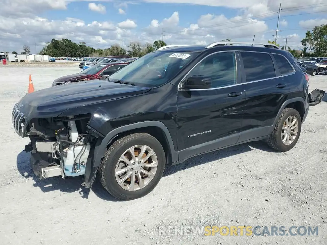 1 Photograph of a damaged car 1C4PJLCB5KD264451 JEEP GRAND CHER 2019
