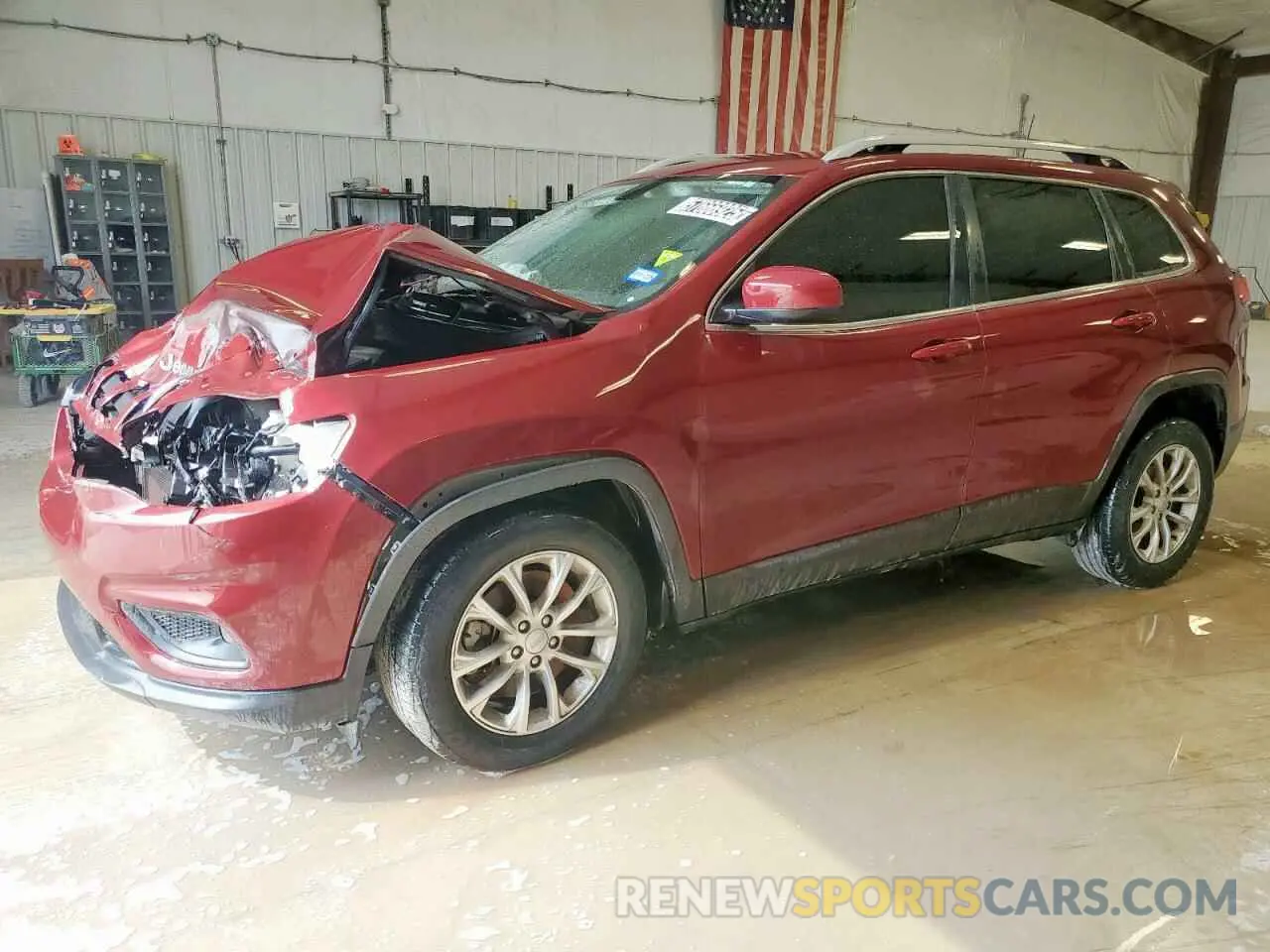 1 Photograph of a damaged car 1C4PJLCB5KD297420 JEEP GRAND CHER 2019