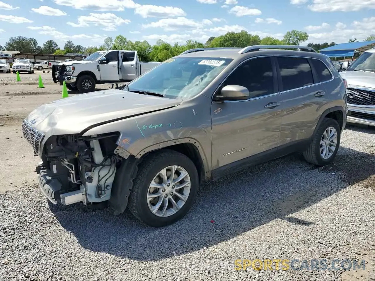 1 Photograph of a damaged car 1C4PJLCB5KD344705 JEEP GRAND CHER 2019