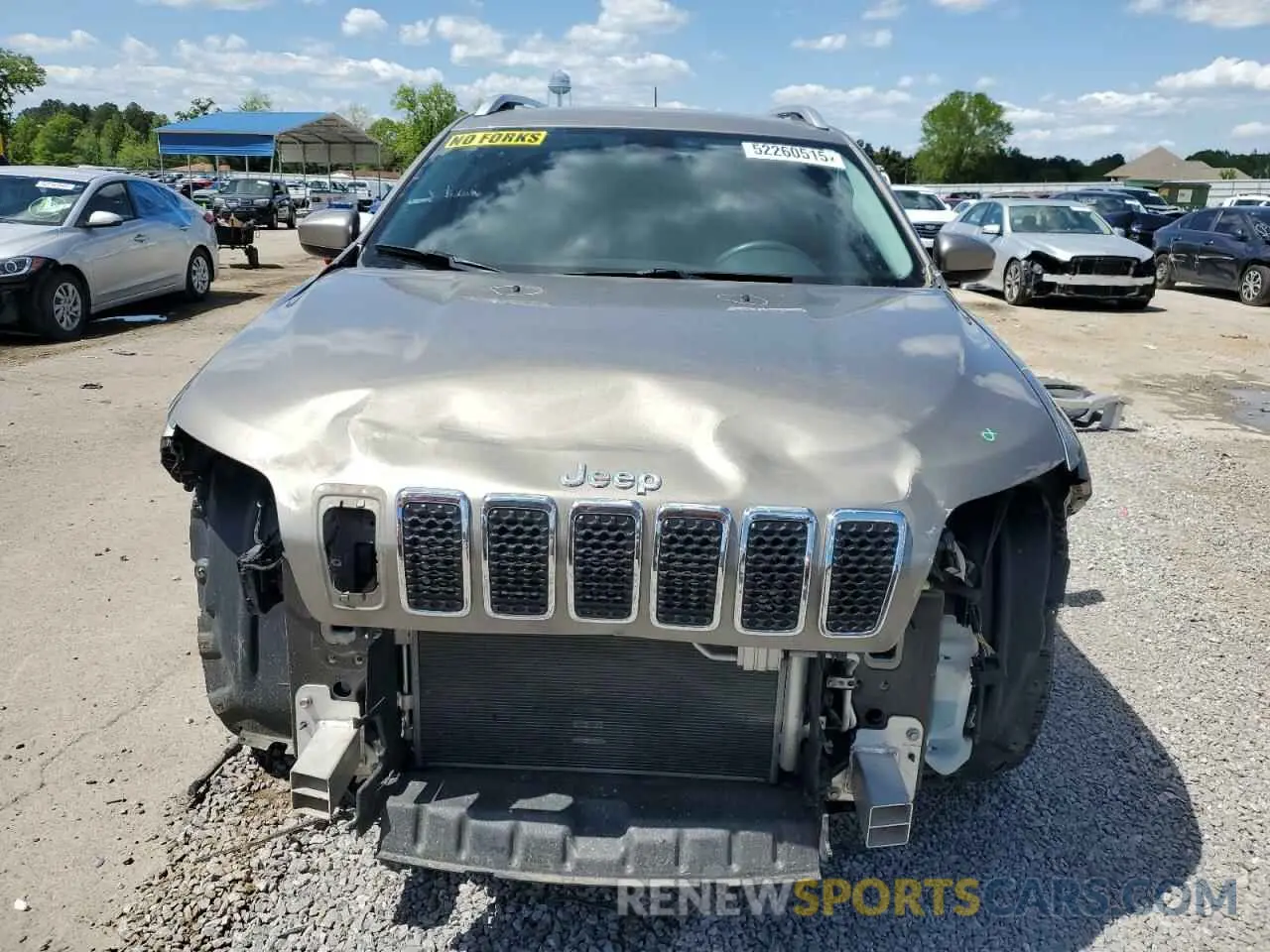 5 Photograph of a damaged car 1C4PJLCB5KD344705 JEEP GRAND CHER 2019