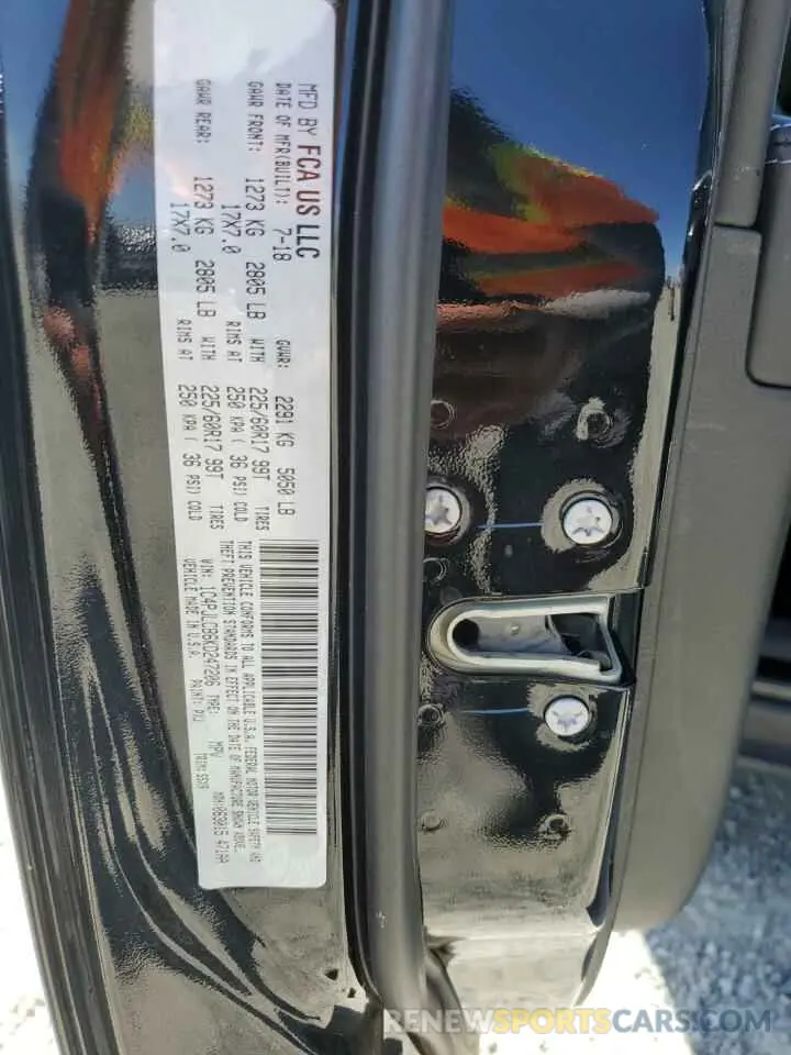 14 Photograph of a damaged car 1C4PJLCB6KD247206 JEEP GRAND CHER 2019