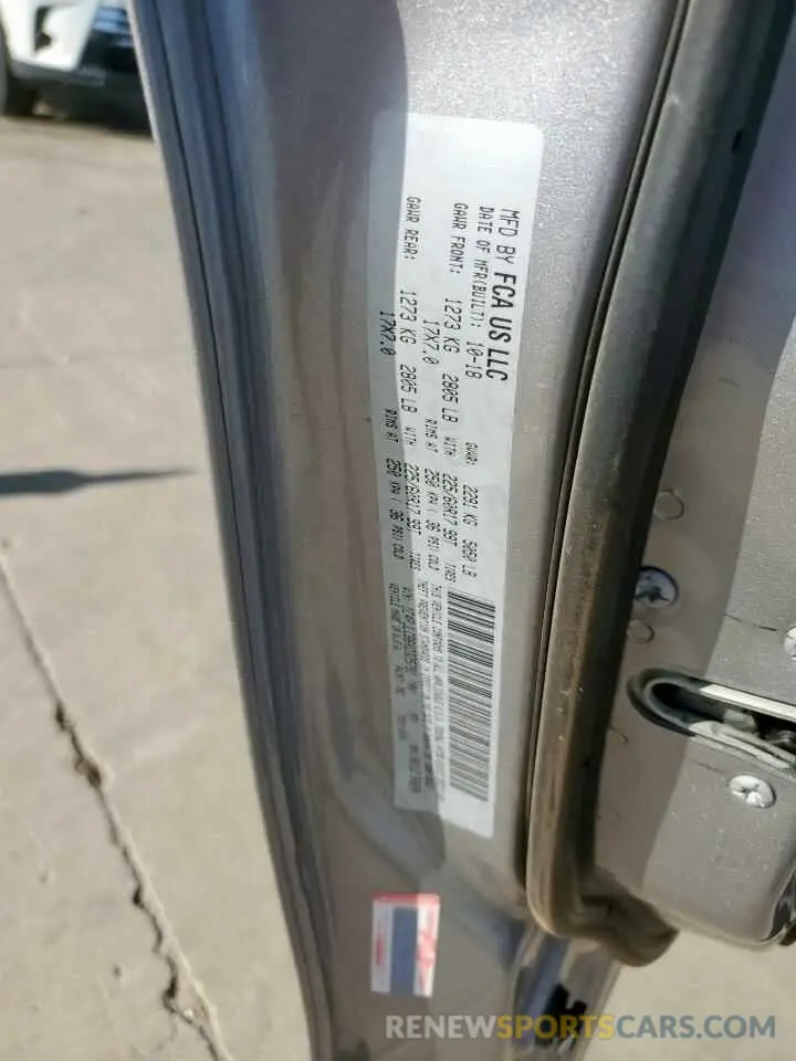 15 Photograph of a damaged car 1C4PJLCB6KD325791 JEEP GRAND CHER 2019