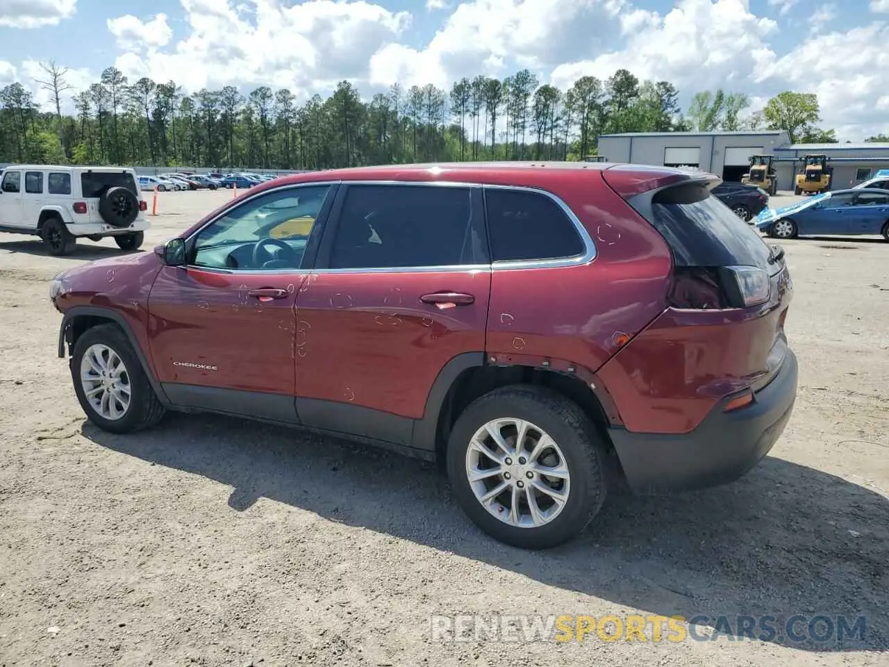 2 Photograph of a damaged car 1C4PJLCB6KD450614 JEEP GRAND CHER 2019