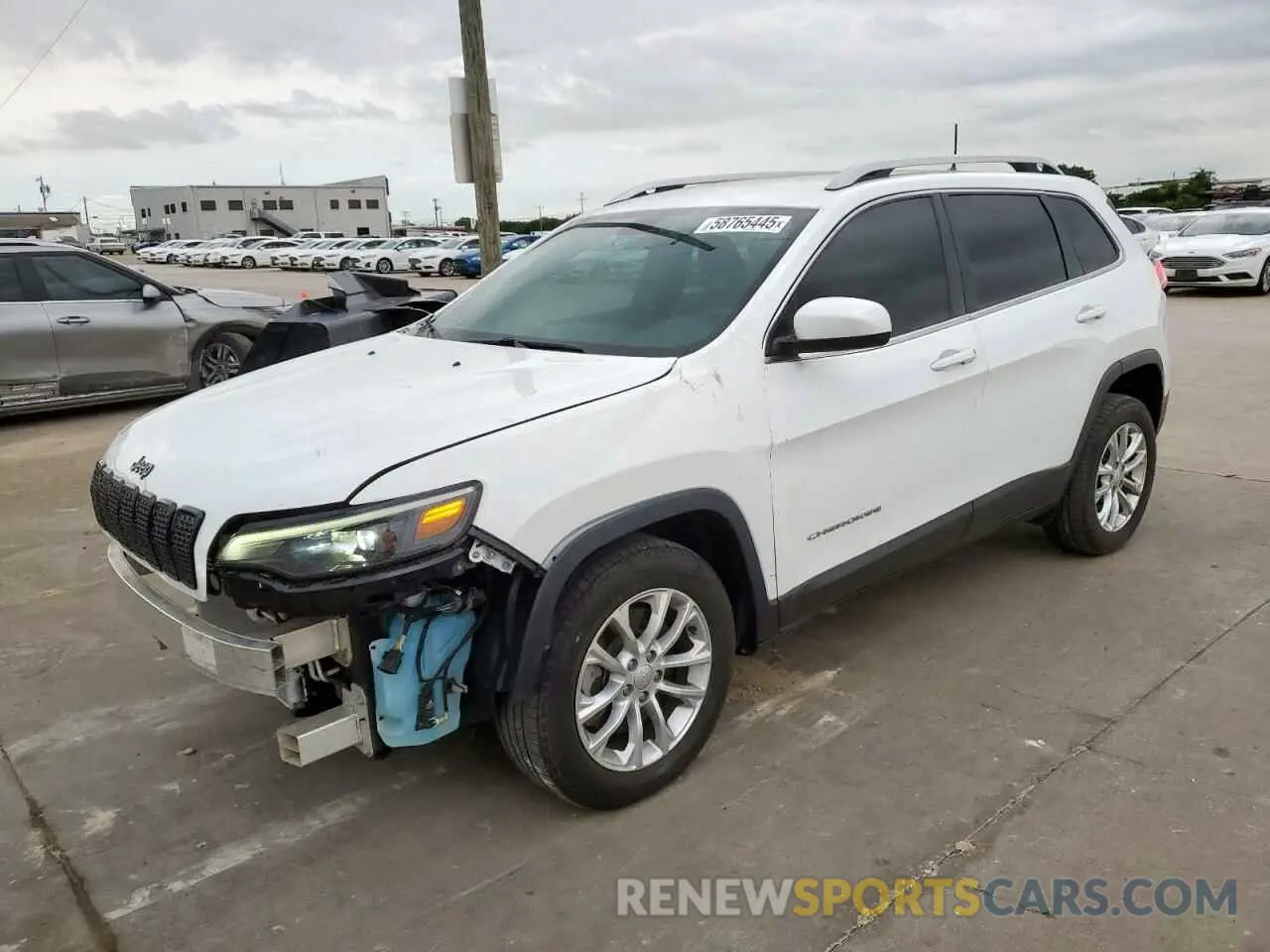 1 Photograph of a damaged car 1C4PJLCB7KD159524 JEEP GRAND CHER 2019