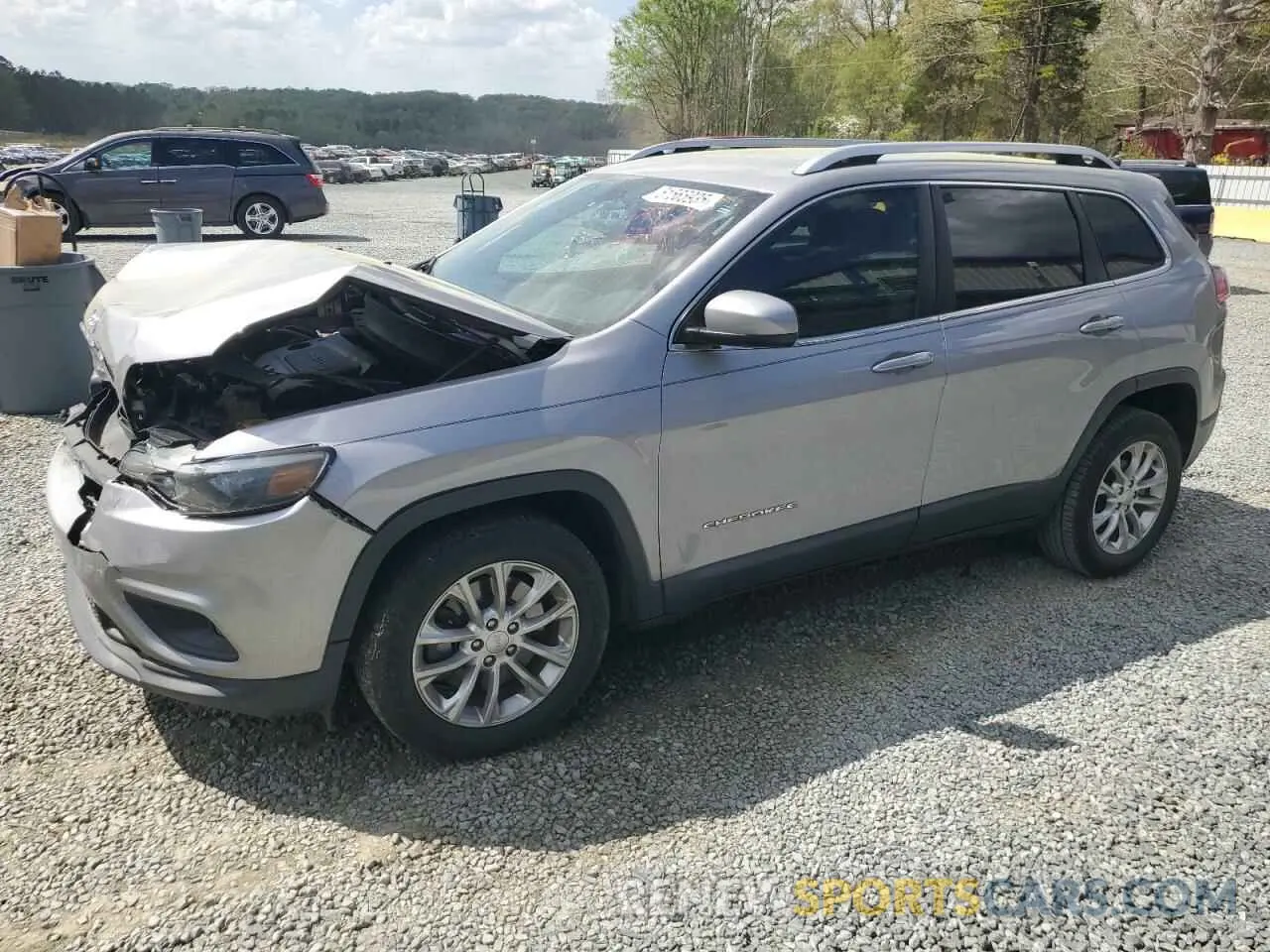 1 Photograph of a damaged car 1C4PJLCB8KD242444 JEEP GRAND CHER 2019