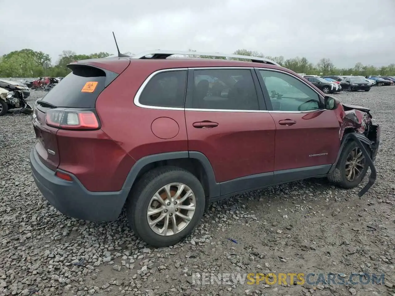 3 Photograph of a damaged car 1C4PJLCB9KD187468 JEEP GRAND CHER 2019