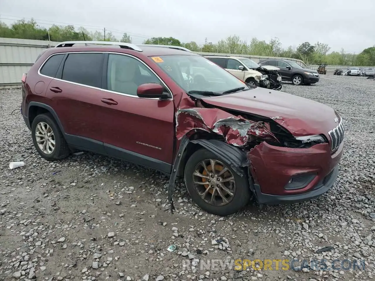 4 Photograph of a damaged car 1C4PJLCB9KD187468 JEEP GRAND CHER 2019