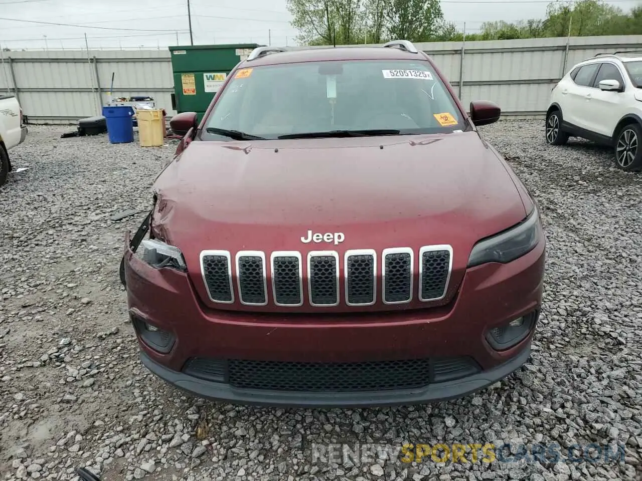 5 Photograph of a damaged car 1C4PJLCB9KD187468 JEEP GRAND CHER 2019