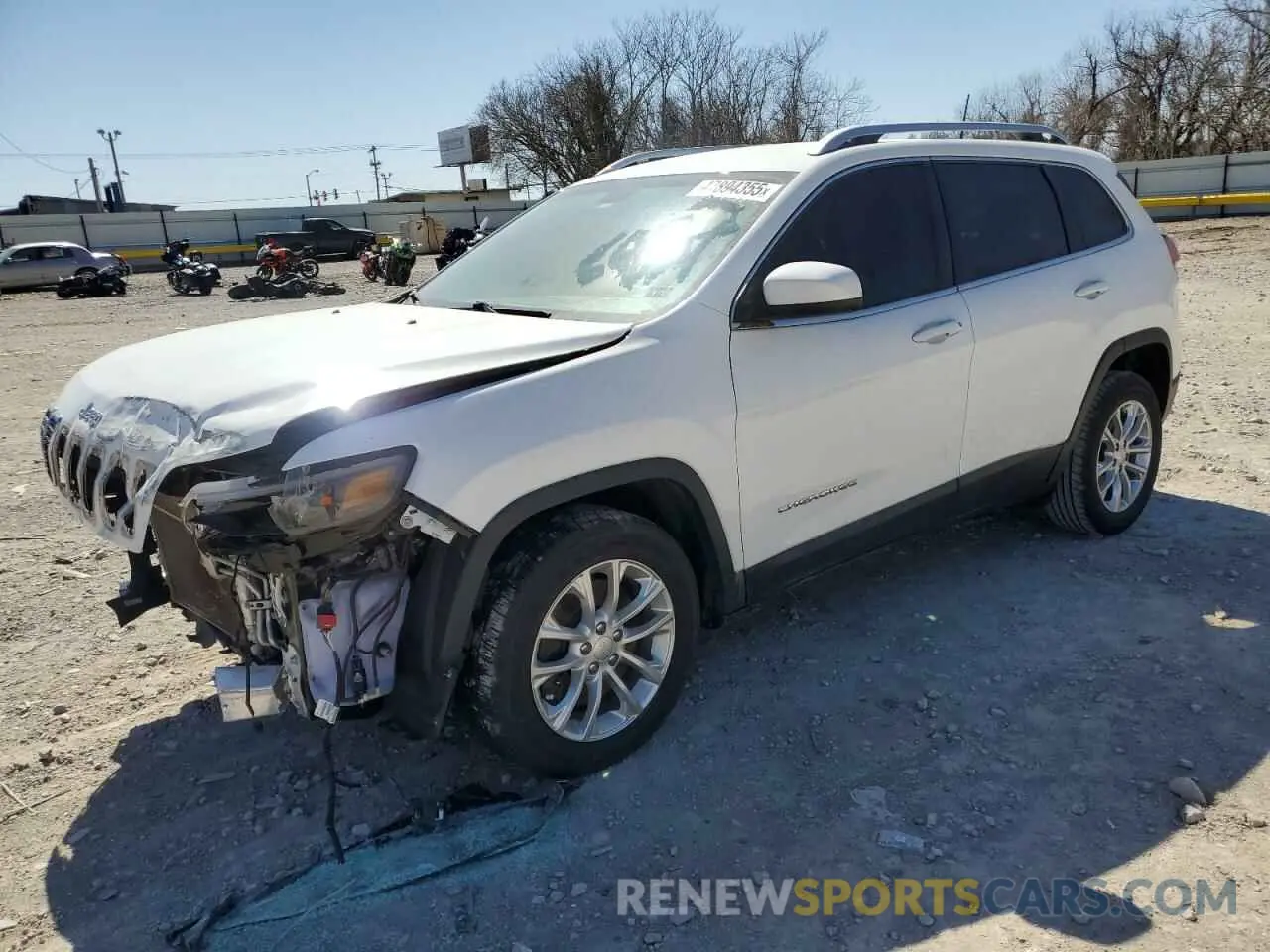 1 Photograph of a damaged car 1C4PJLCBXKD222275 JEEP GRAND CHER 2019