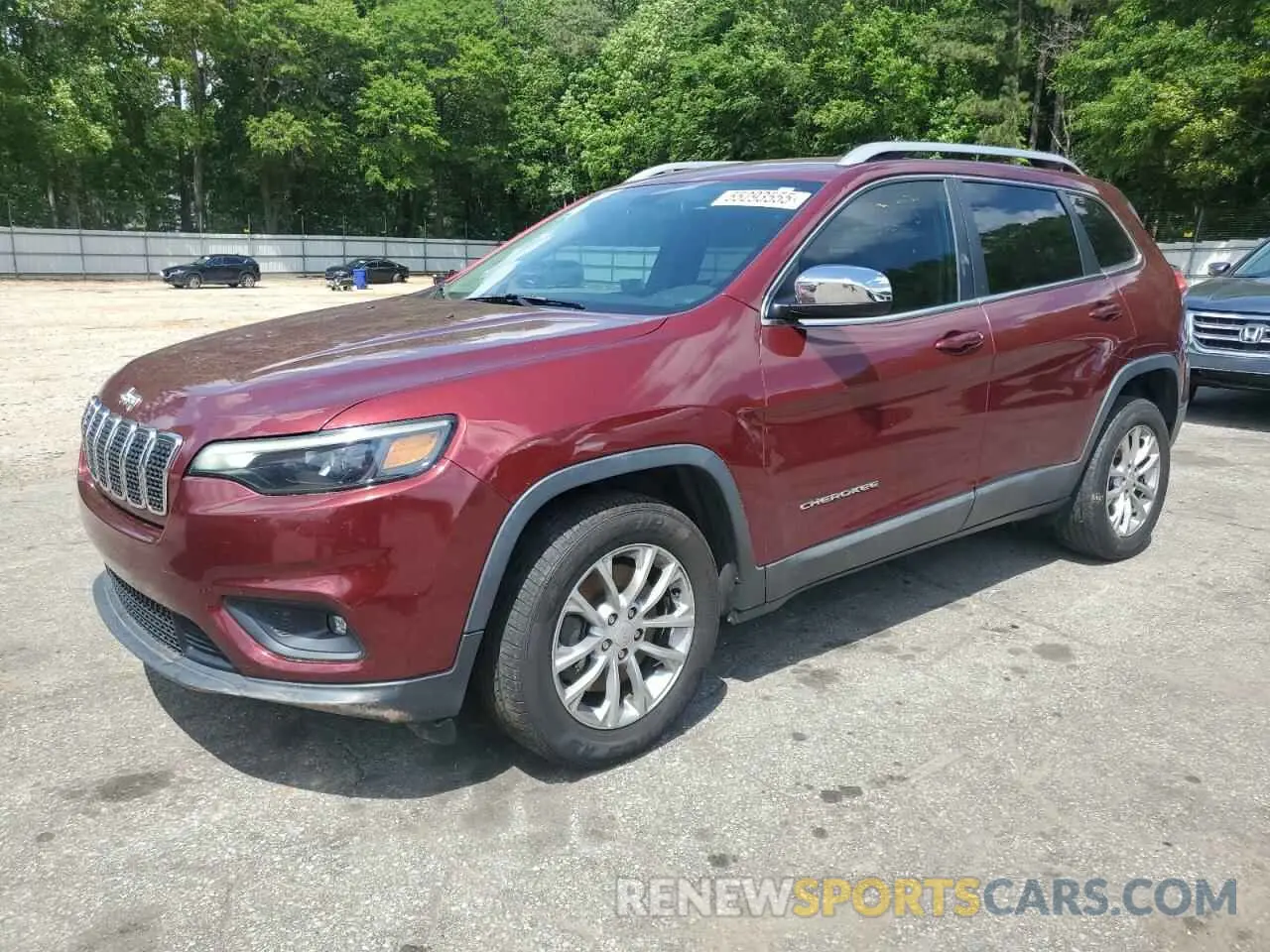 1 Photograph of a damaged car 1C4PJLCBXKD242672 JEEP GRAND CHER 2019