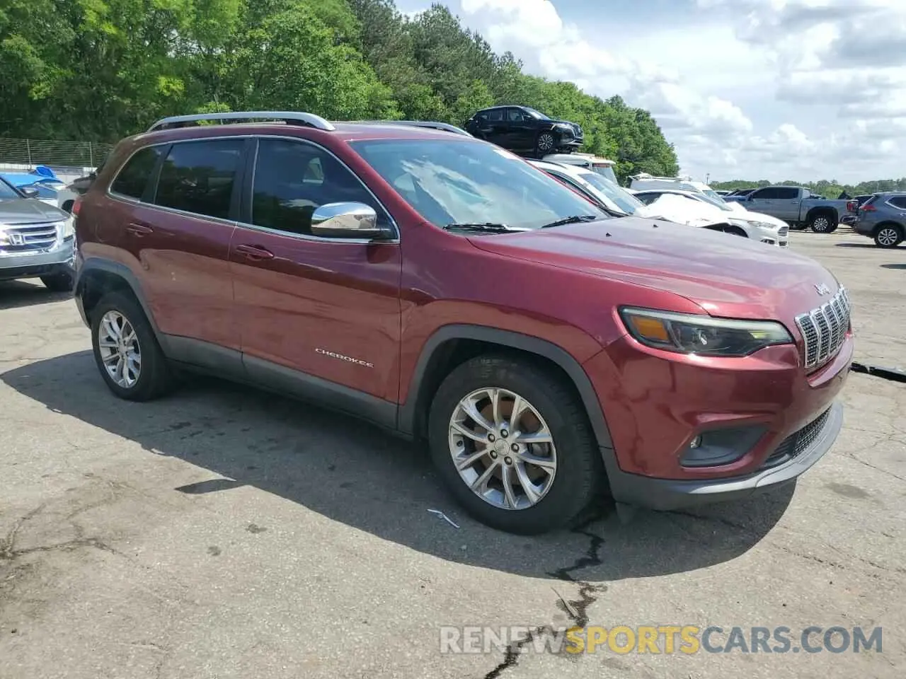 4 Photograph of a damaged car 1C4PJLCBXKD242672 JEEP GRAND CHER 2019