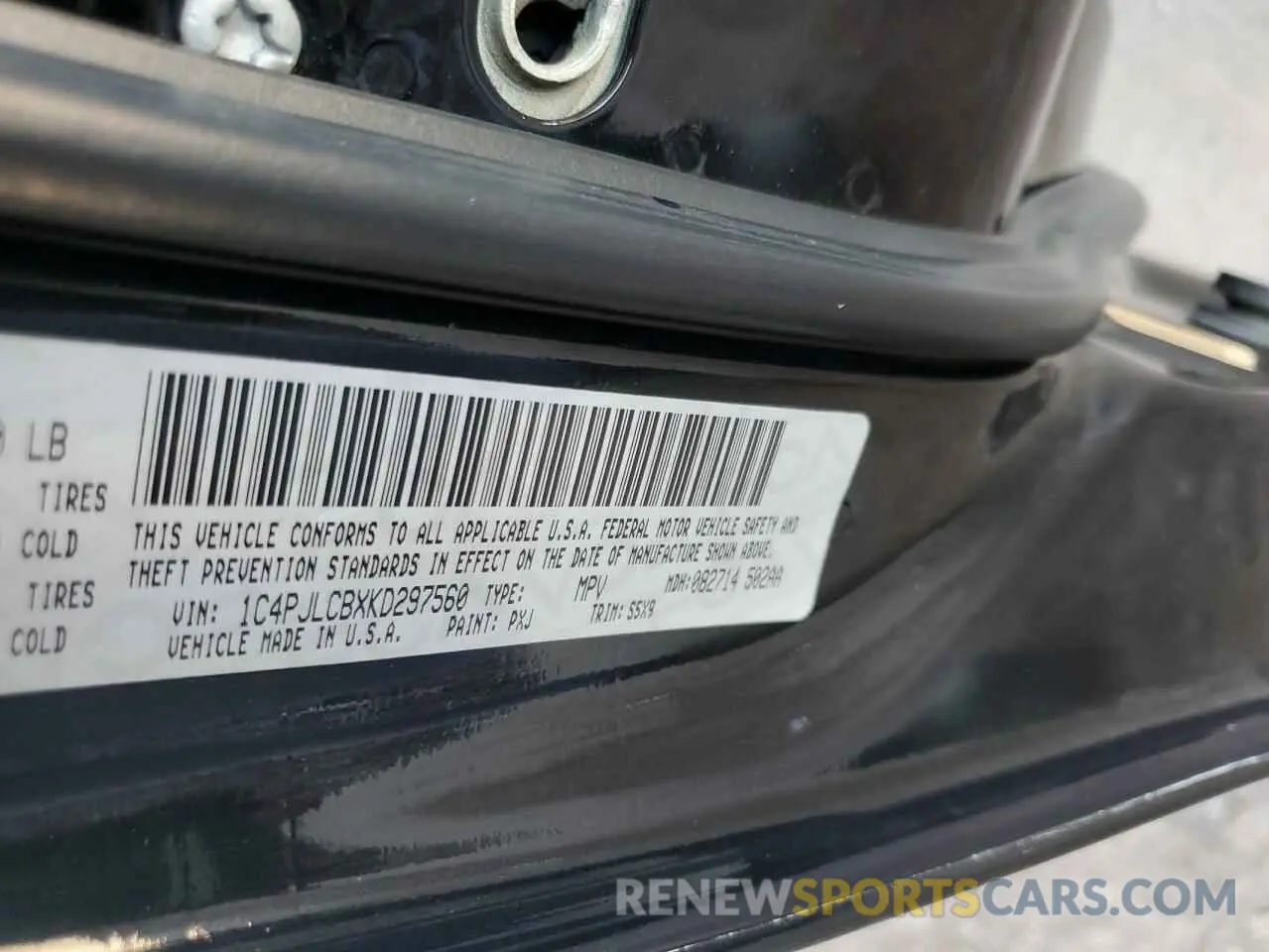13 Photograph of a damaged car 1C4PJLCBXKD297560 JEEP GRAND CHER 2019