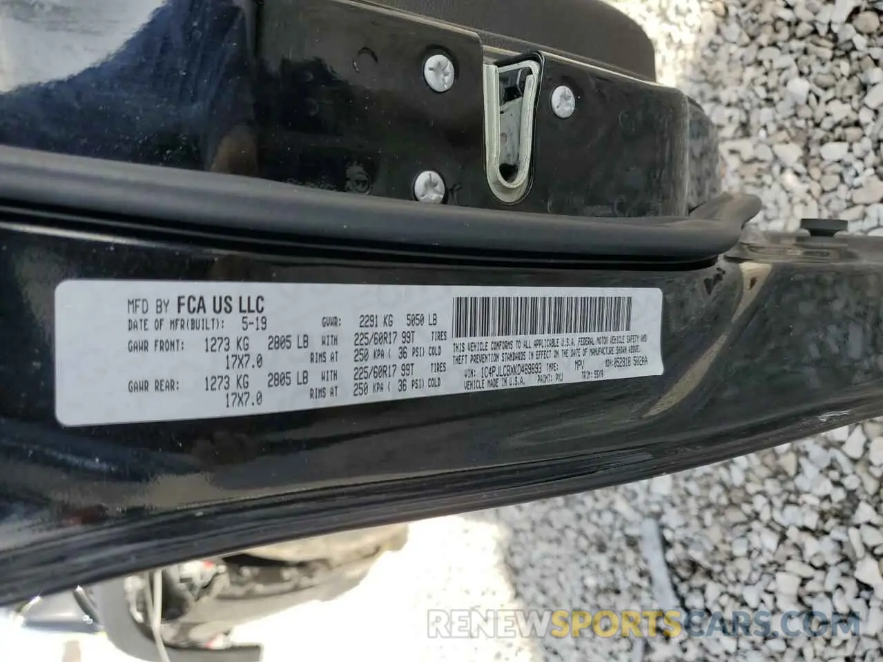 13 Photograph of a damaged car 1C4PJLCBXKD469893 JEEP GRAND CHER 2019