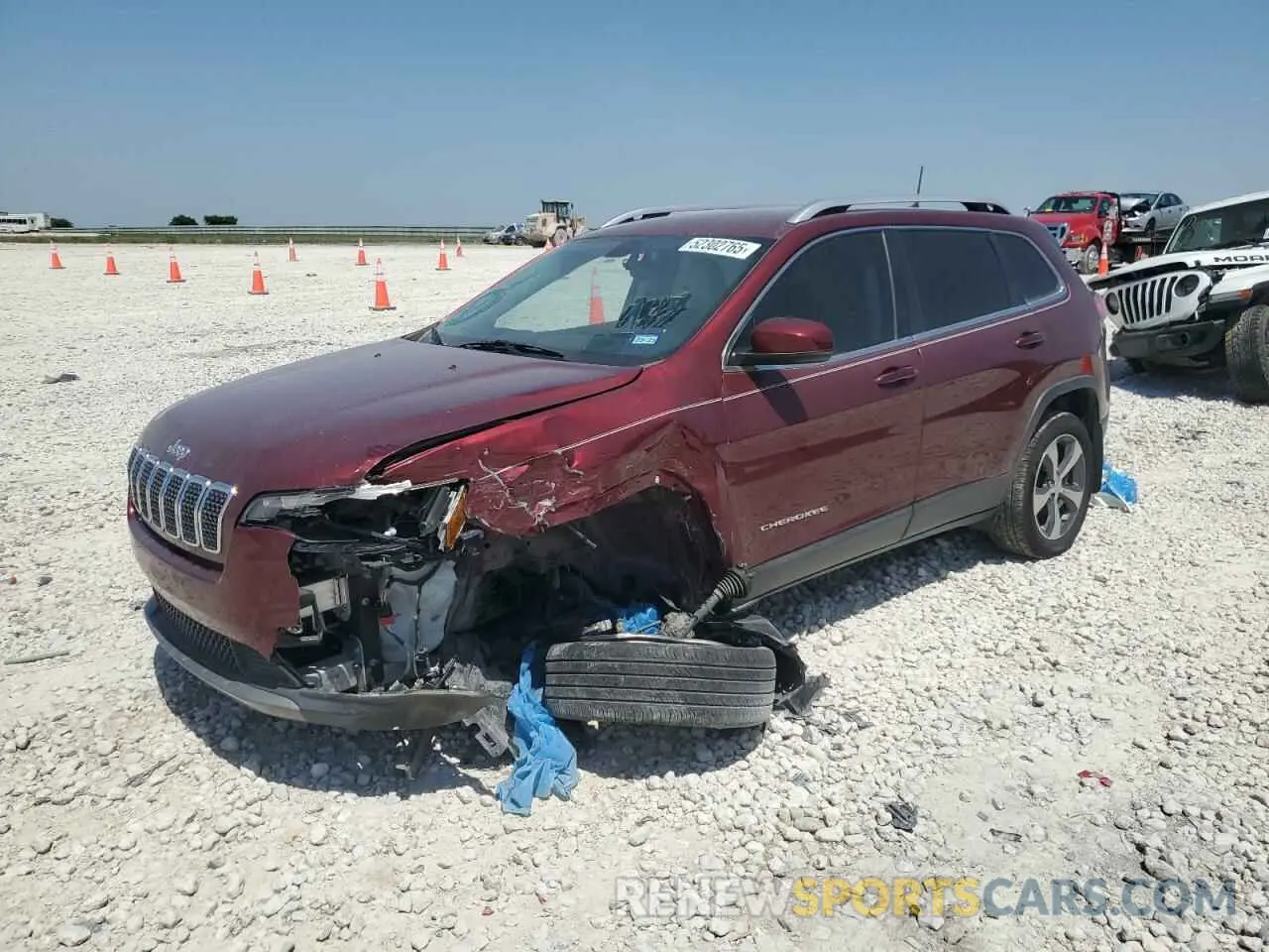 1 Photograph of a damaged car 1C4PJLDB1KD325504 JEEP GRAND CHER 2019