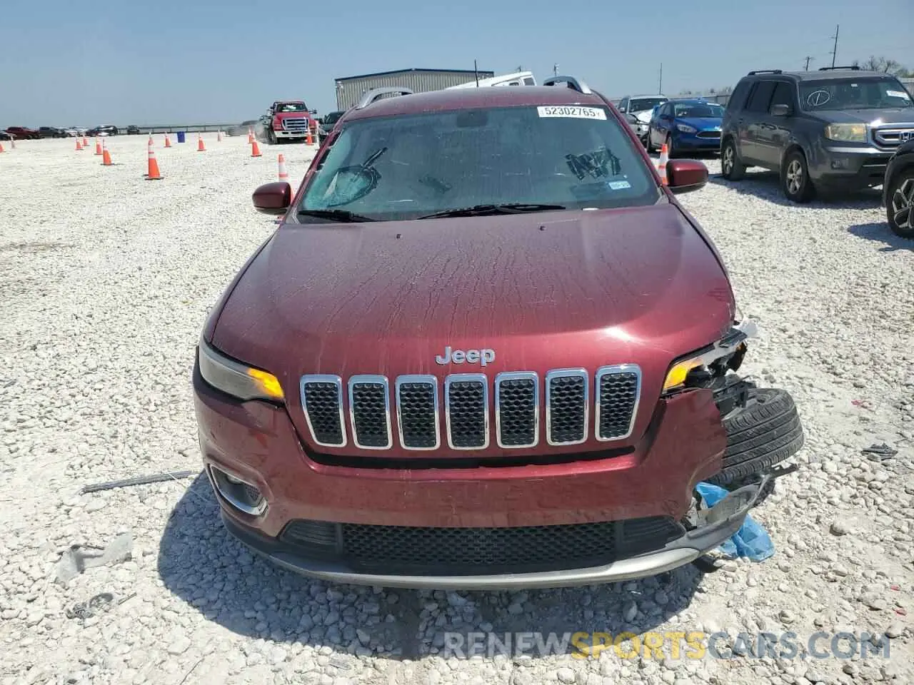 5 Photograph of a damaged car 1C4PJLDB1KD325504 JEEP GRAND CHER 2019