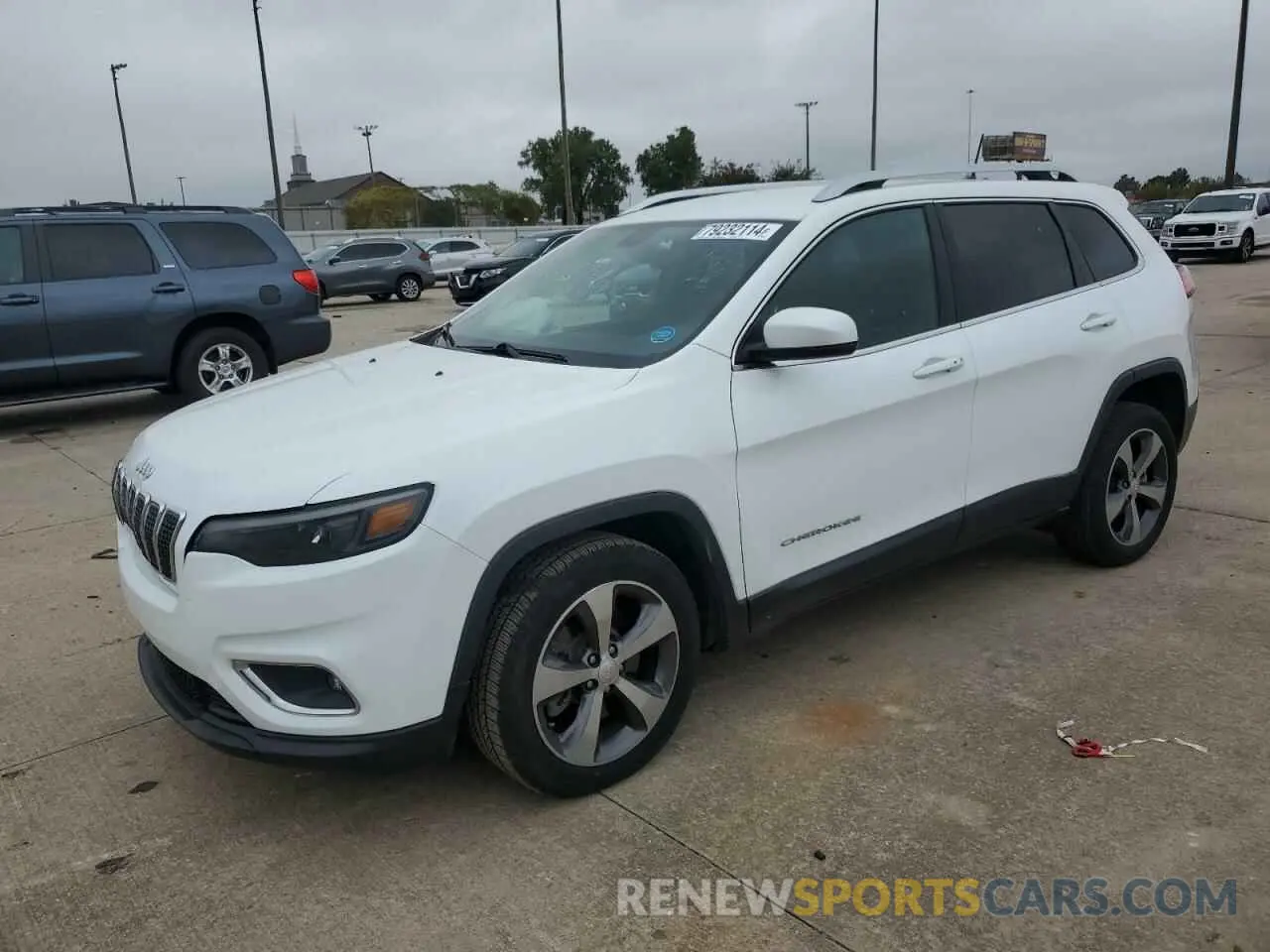 1 Photograph of a damaged car 1C4PJLDB1KD416188 JEEP GRAND CHER 2019