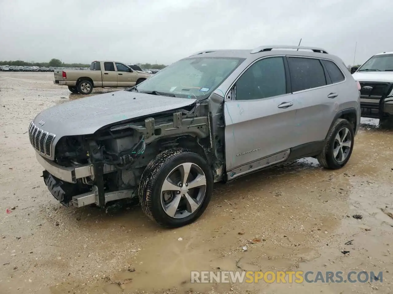 1 Photograph of a damaged car 1C4PJLDB1KD433864 JEEP GRAND CHER 2019
