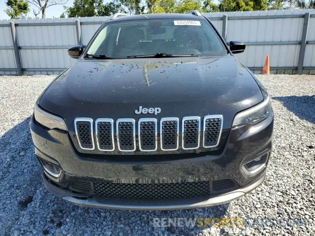 5 Photograph of a damaged car 1C4PJLDB2KD340920 JEEP GRAND CHER 2019