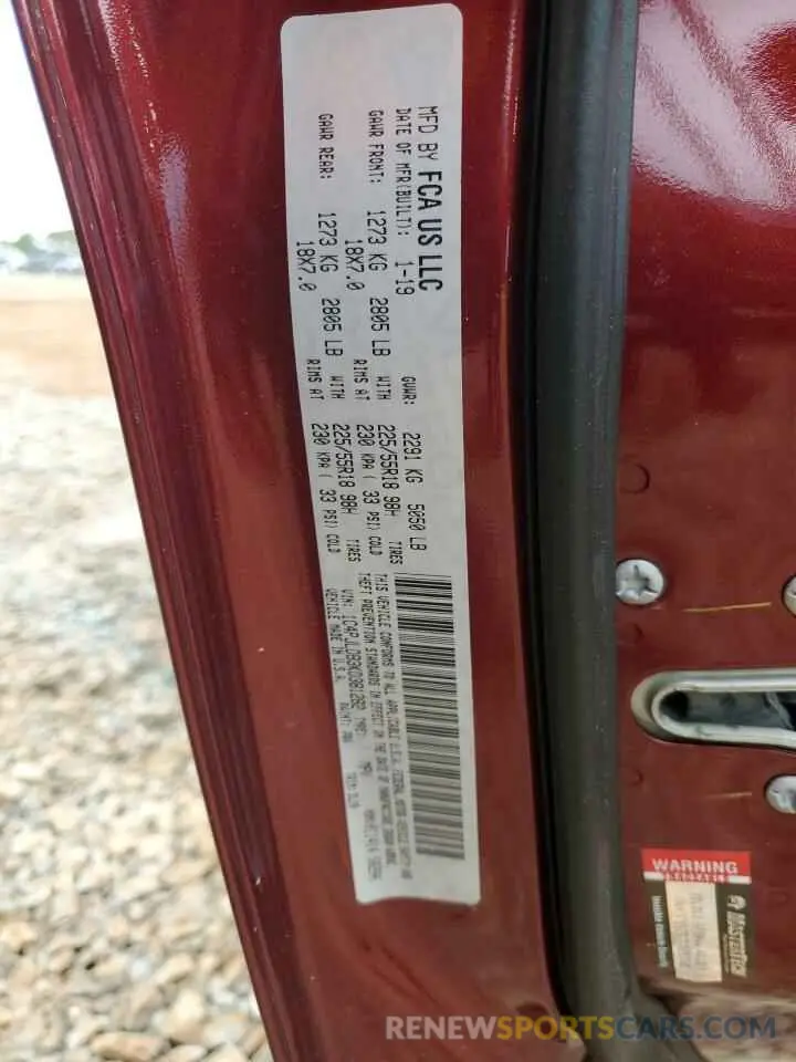13 Photograph of a damaged car 1C4PJLDB3KD381282 JEEP GRAND CHER 2019