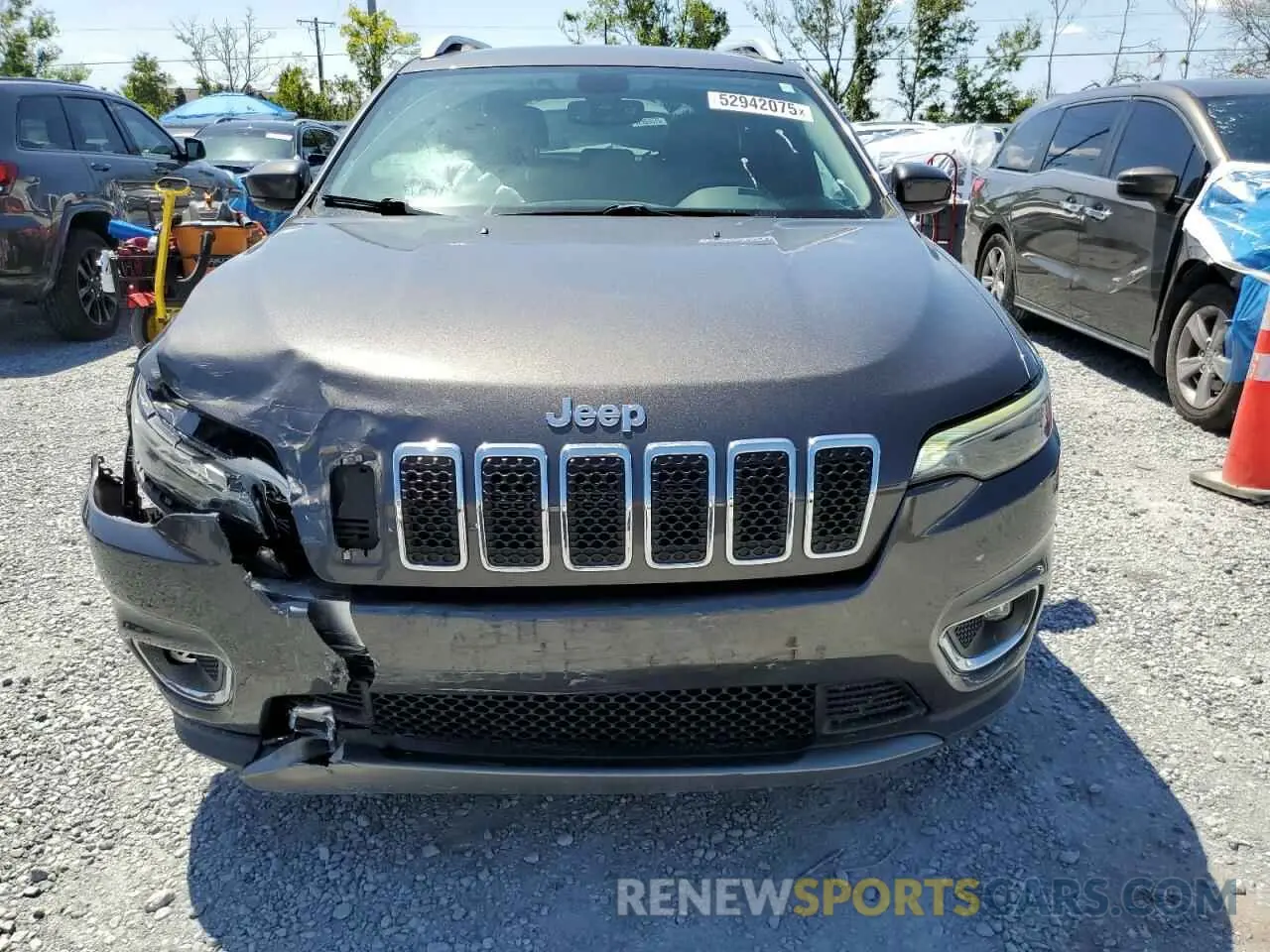 5 Photograph of a damaged car 1C4PJLDB5KD488351 JEEP GRAND CHER 2019