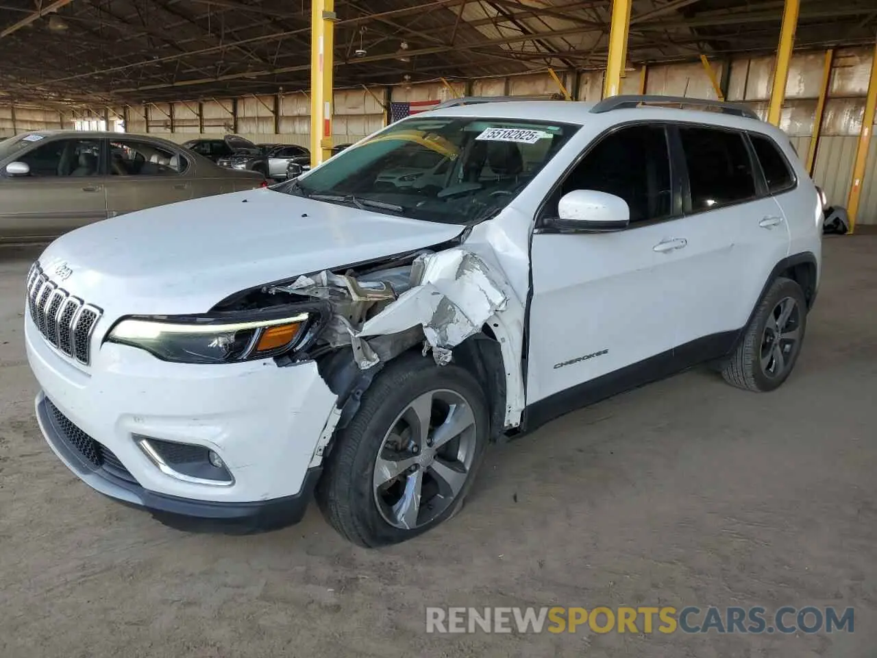 1 Photograph of a damaged car 1C4PJLDB7KD300607 JEEP GRAND CHER 2019