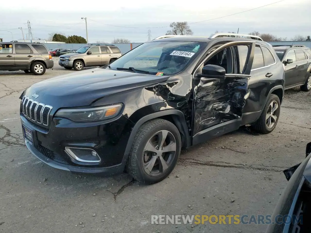 1 Photograph of a damaged car 1C4PJLDB7KD416230 JEEP GRAND CHER 2019