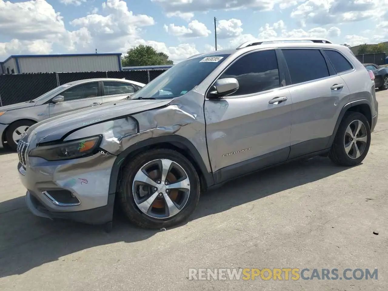 1 Photograph of a damaged car 1C4PJLDB7KD438616 JEEP GRAND CHER 2019