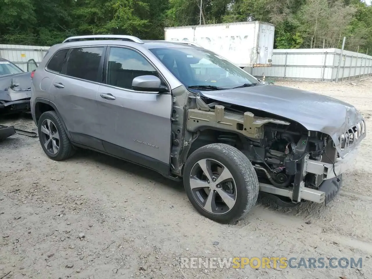 4 Photograph of a damaged car 1C4PJLDB9KD185010 JEEP GRAND CHER 2019