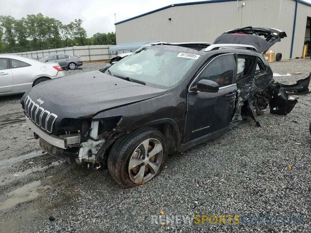 1 Photograph of a damaged car 1C4PJLDX1KD143488 JEEP GRAND CHER 2019