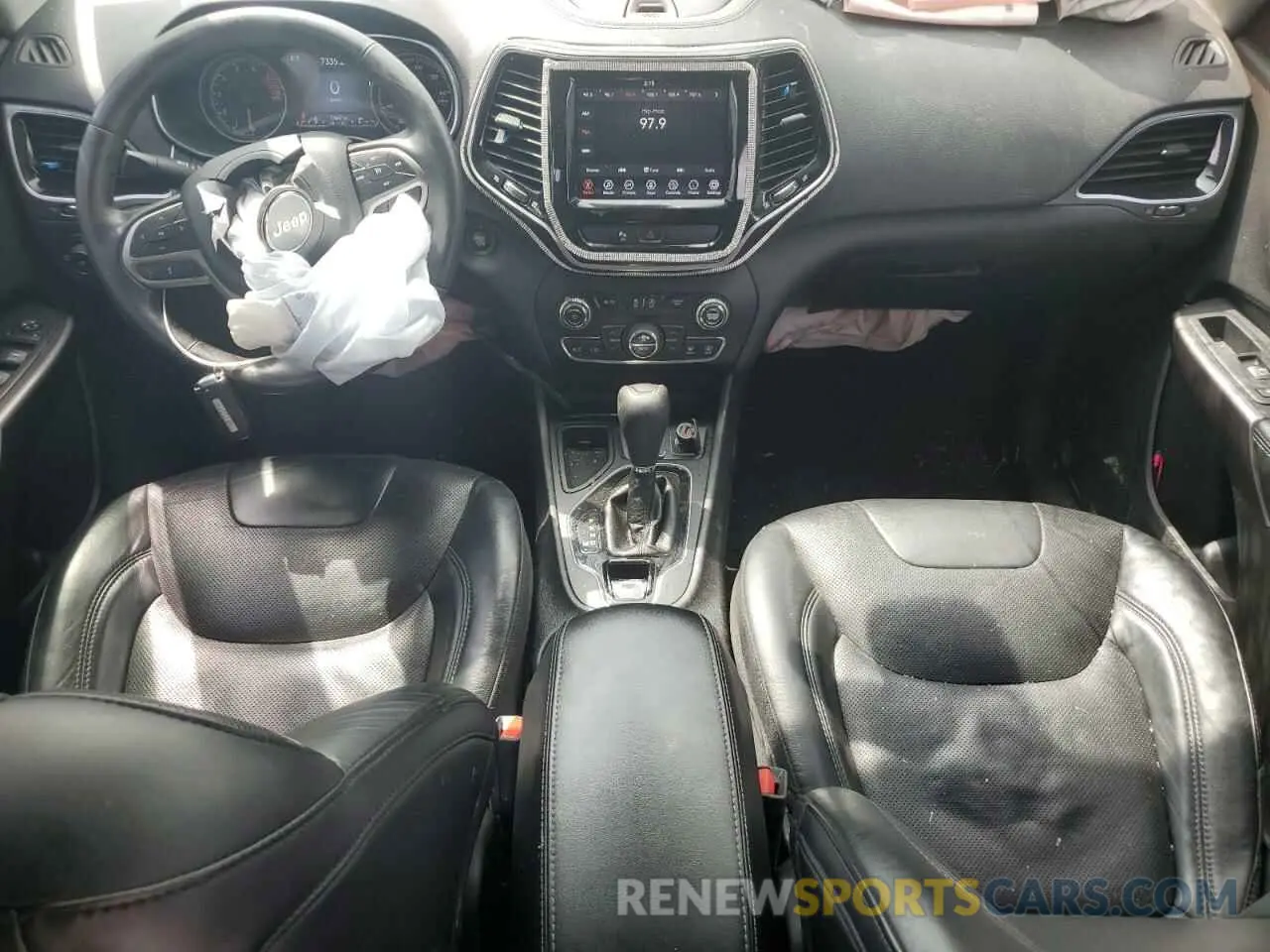 8 Photograph of a damaged car 1C4PJLDX8KD273087 JEEP GRAND CHER 2019