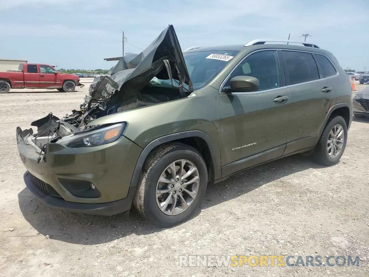 1 Photograph of a damaged car 1C4PJLLB1KD302905 JEEP GRAND CHER 2019
