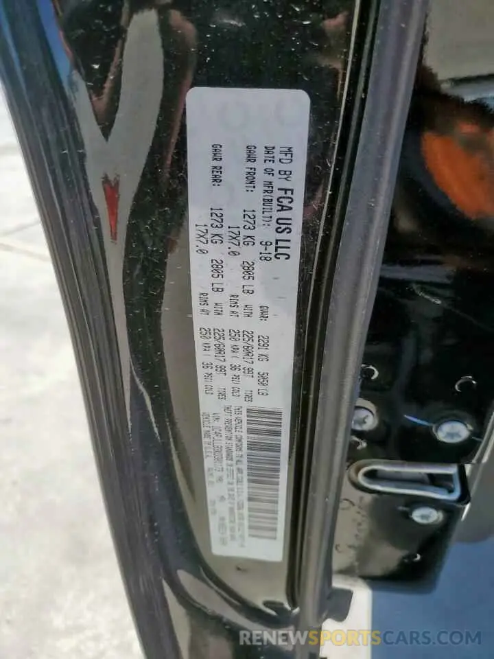 12 Photograph of a damaged car 1C4PJLLB3KD301173 JEEP GRAND CHER 2019