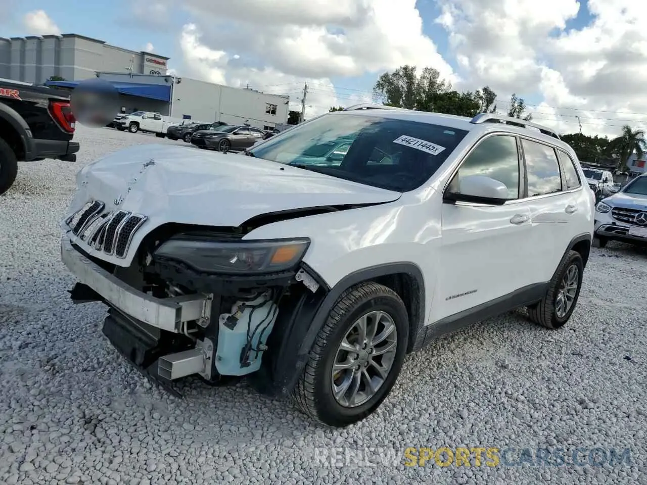 1 Photograph of a damaged car 1C4PJLLB4KD324381 JEEP GRAND CHER 2019