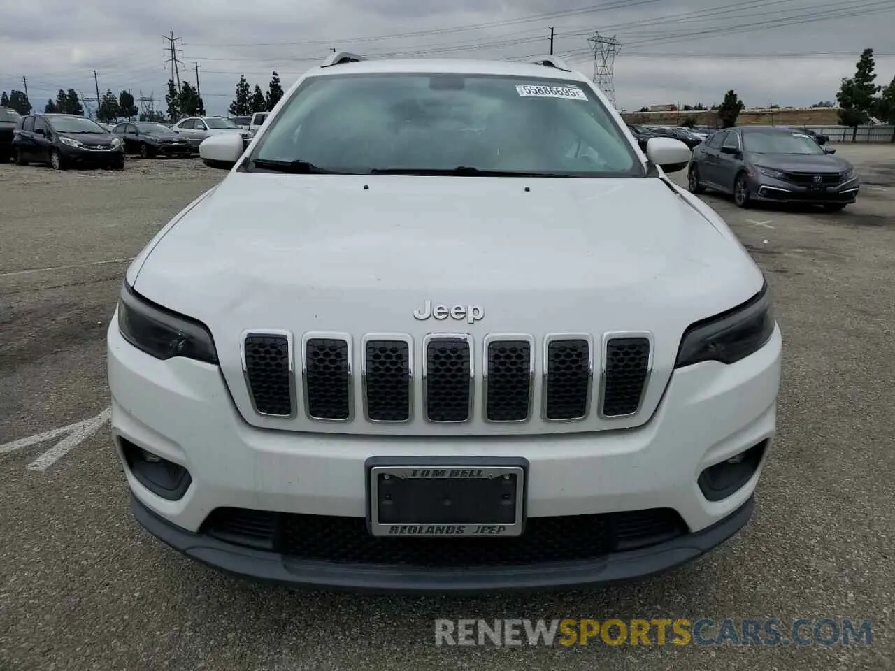 5 Photograph of a damaged car 1C4PJLLB5KD373217 JEEP GRAND CHER 2019