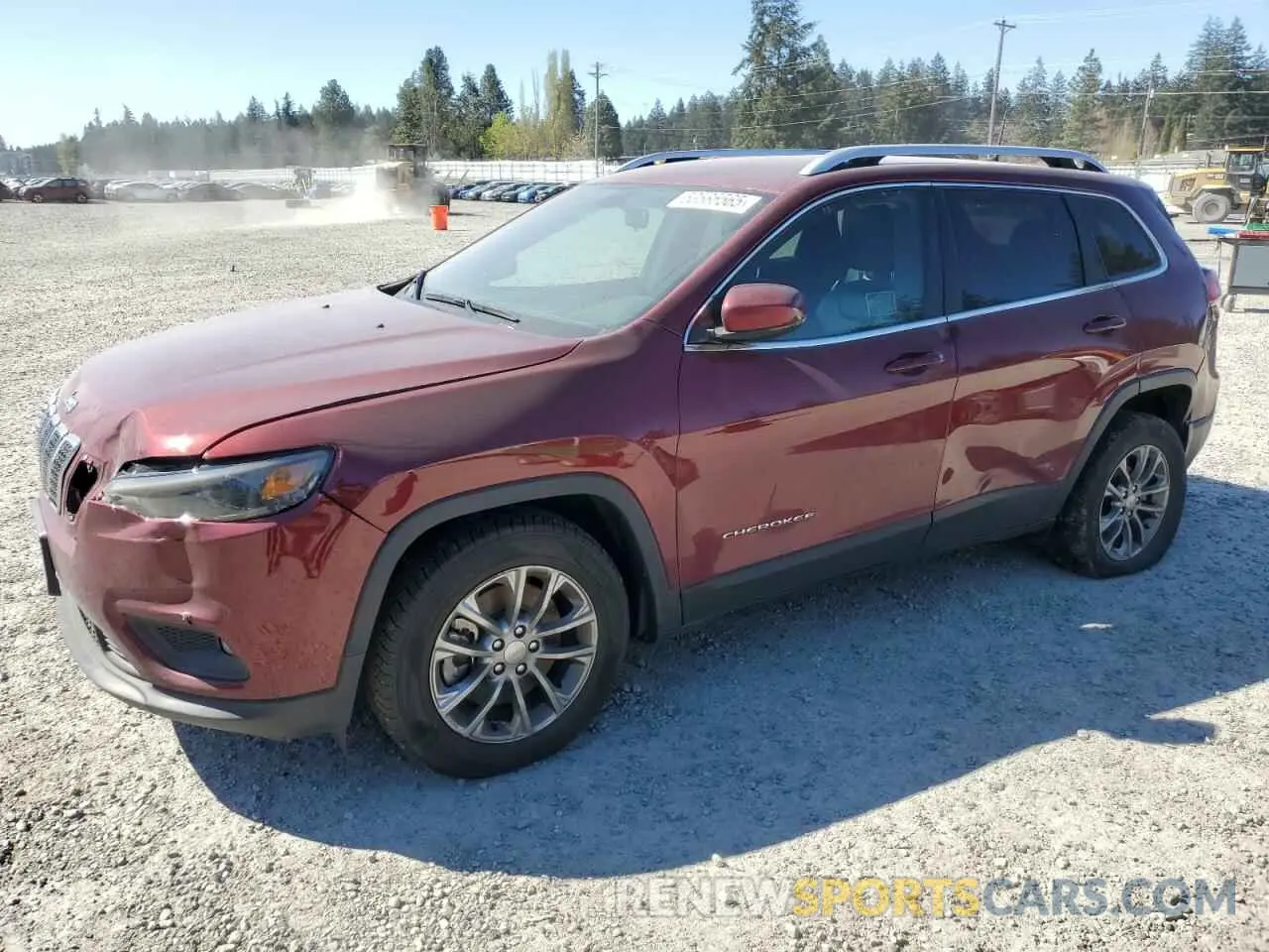 1 Photograph of a damaged car 1C4PJLLB5KD466402 JEEP GRAND CHER 2019