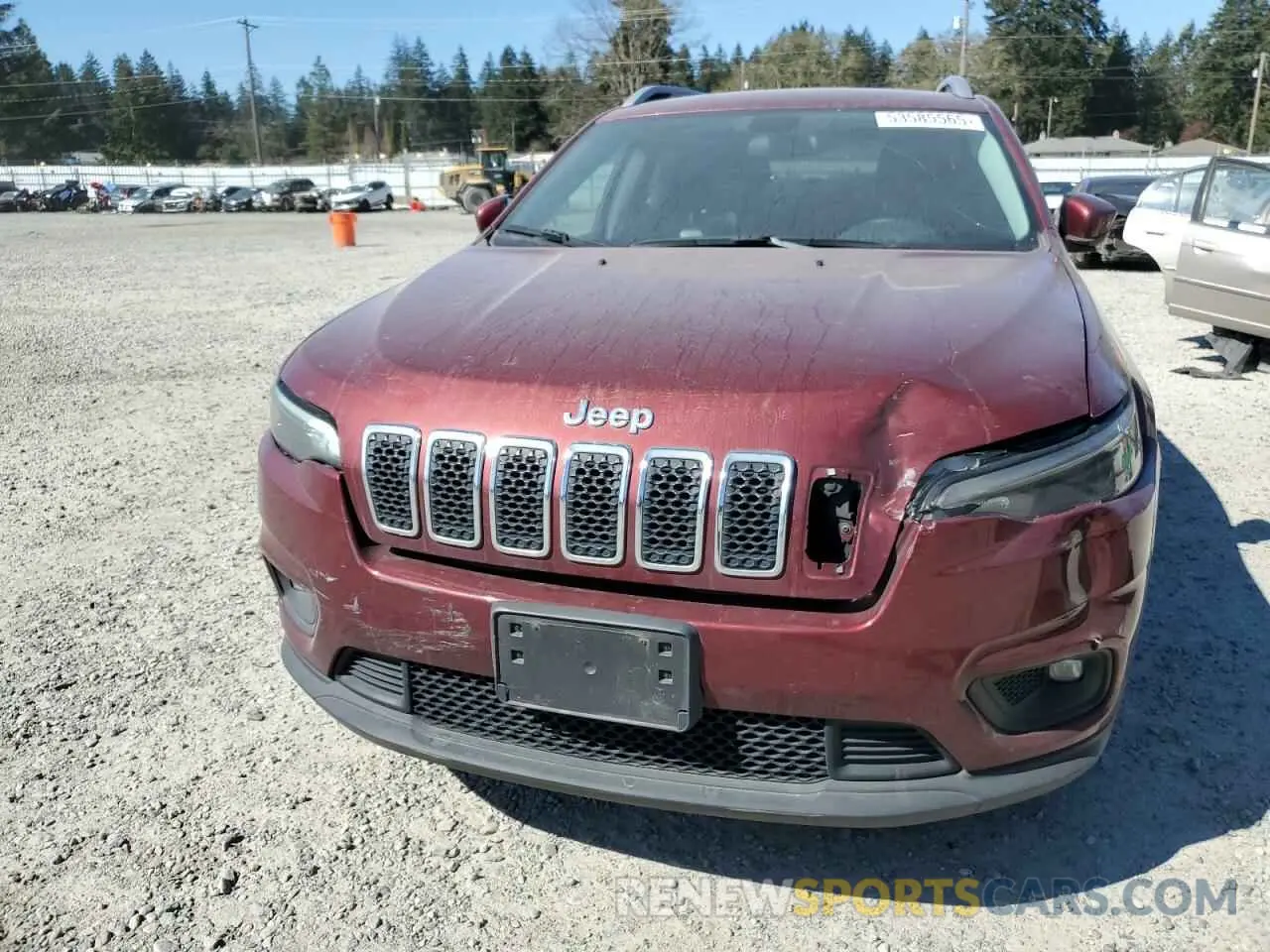 5 Photograph of a damaged car 1C4PJLLB5KD466402 JEEP GRAND CHER 2019
