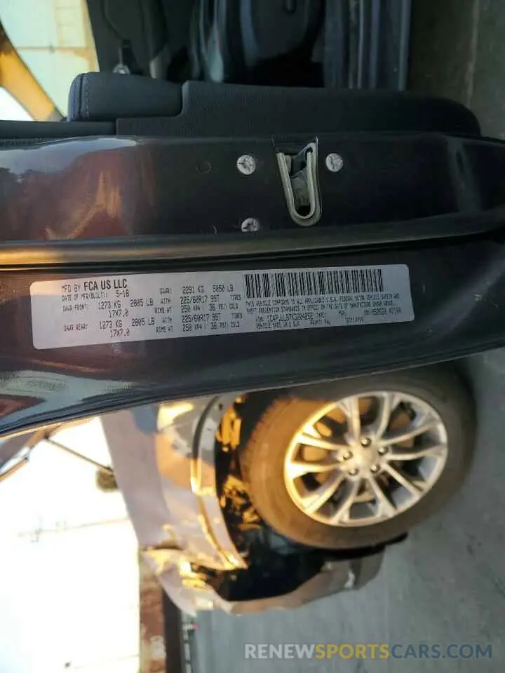 13 Photograph of a damaged car 1C4PJLLB7KD204252 JEEP GRAND CHER 2019
